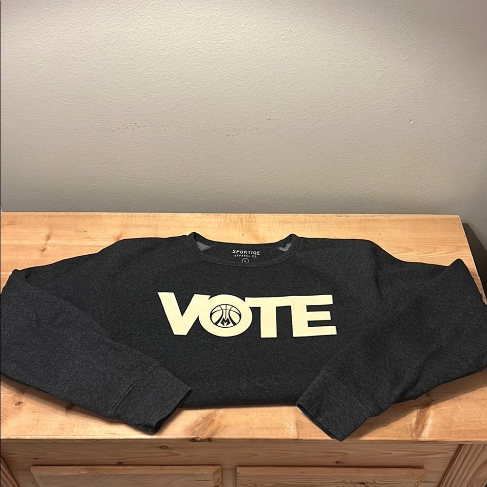 Milwaukee Bucks VOTE Crewneck Sweatshirt